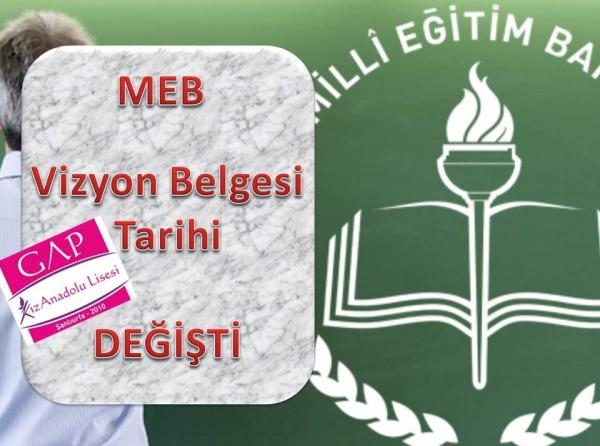 MEB Vizyon Belgesi Tarihi Değişti! "2023 Eğitim Vizyonu"